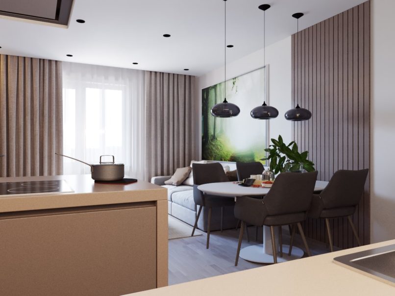 Квартира 70 м². Санкт-Петербург