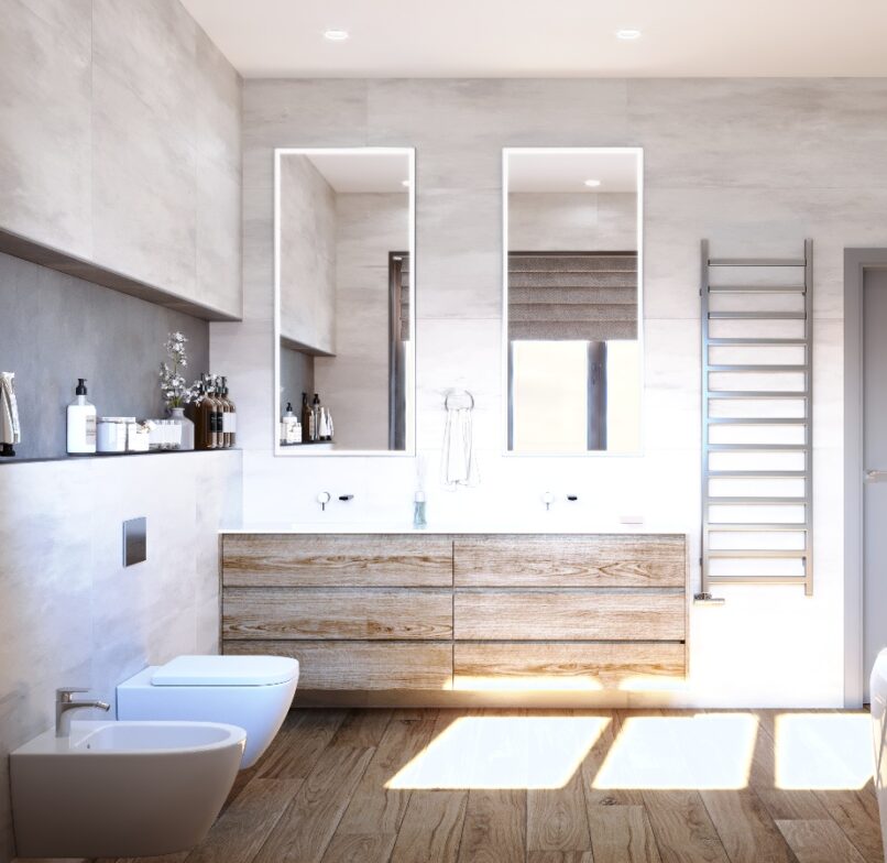 Дом кухня-гостиная и ванна пос.Борино 56,8 кв.м