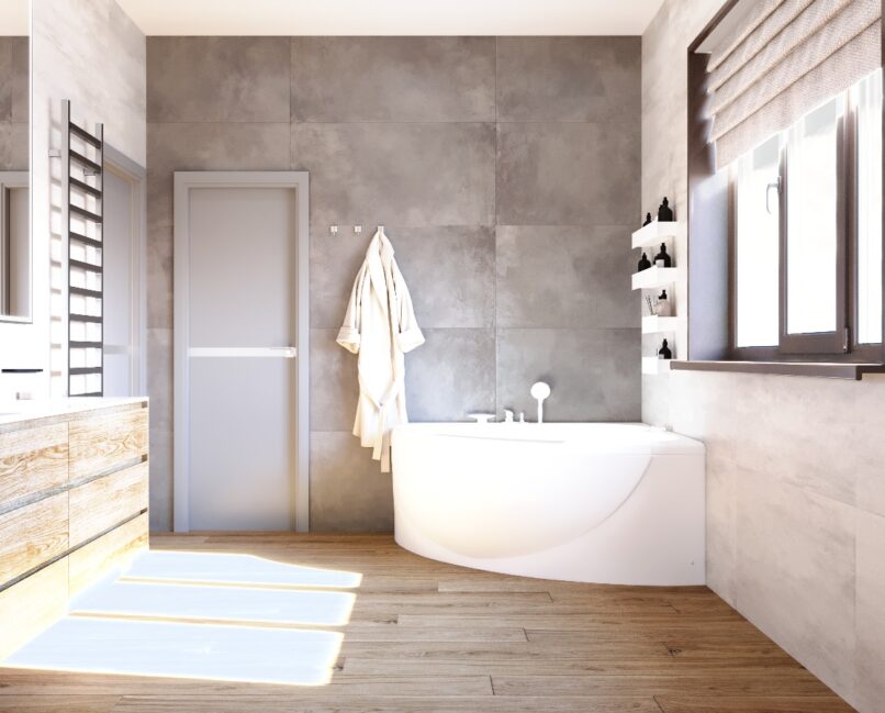 Дом кухня-гостиная и ванна пос.Борино 56,8 кв.м