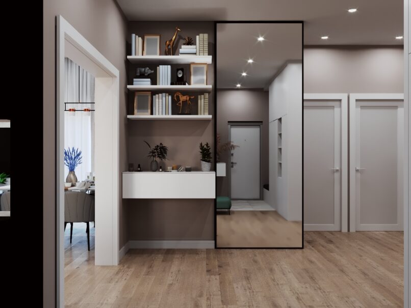 Частный дом кухня-гостиная г.Новороссийск 53.кв.м