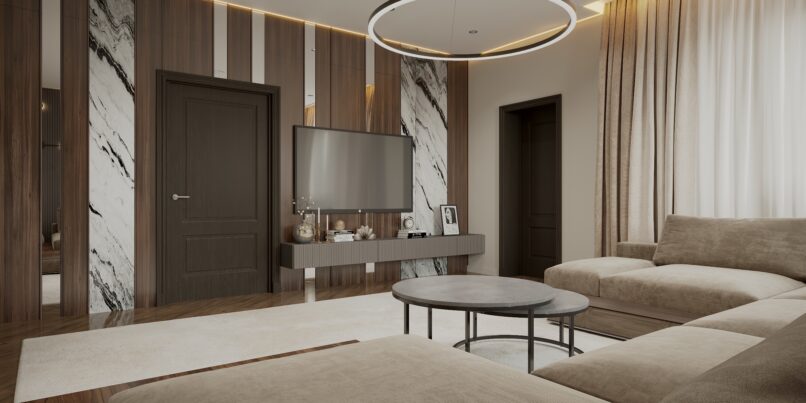 Частный дом гостиная с.Сенцово 28 кв.м