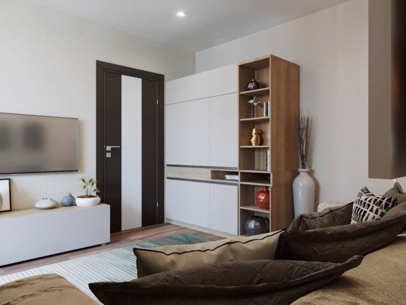 Гостиная-детская 20 м². Москва