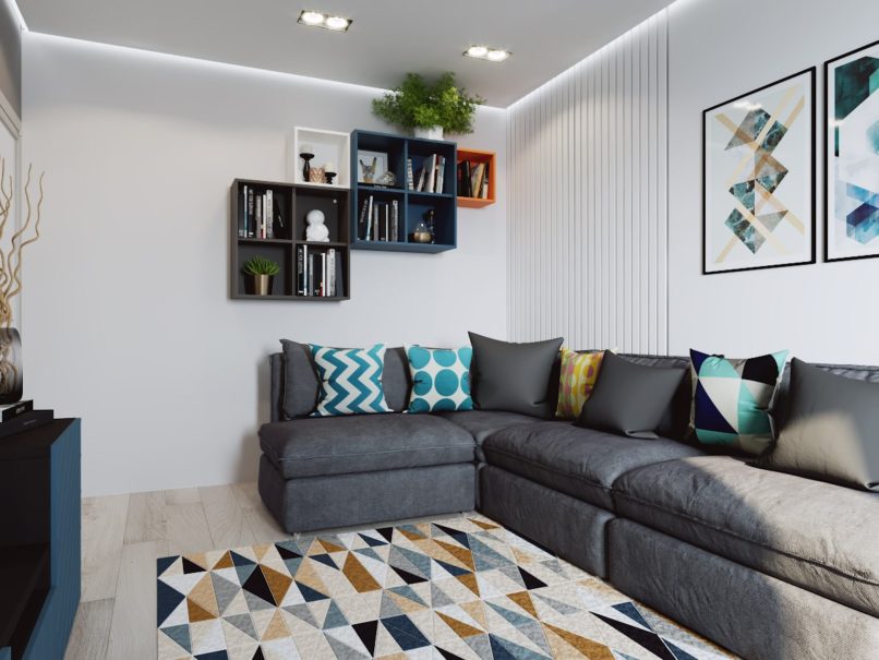 Гостиная 20 м². Липецк