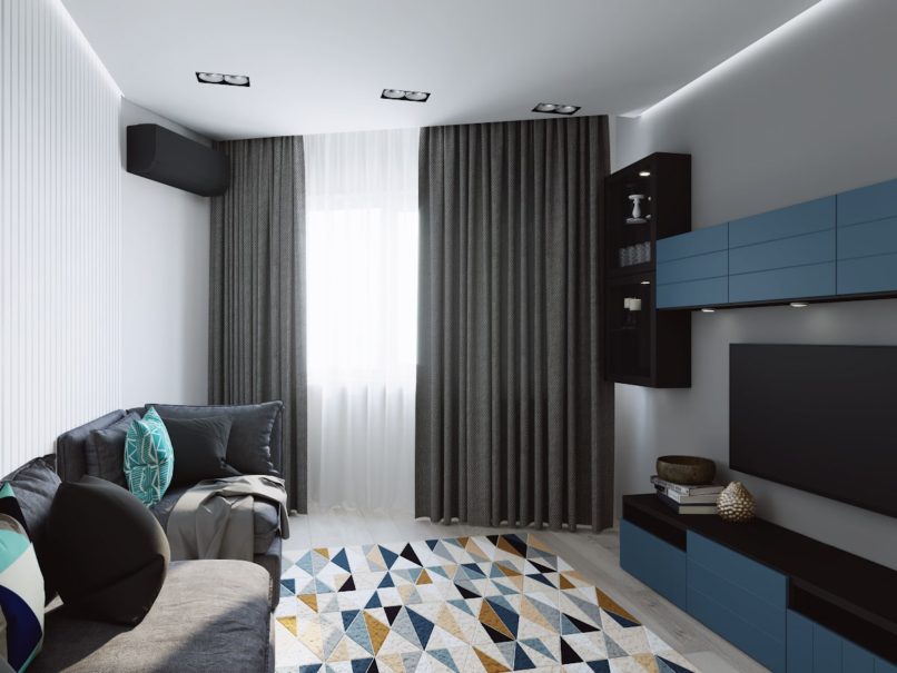 Гостиная 20 м². Липецк