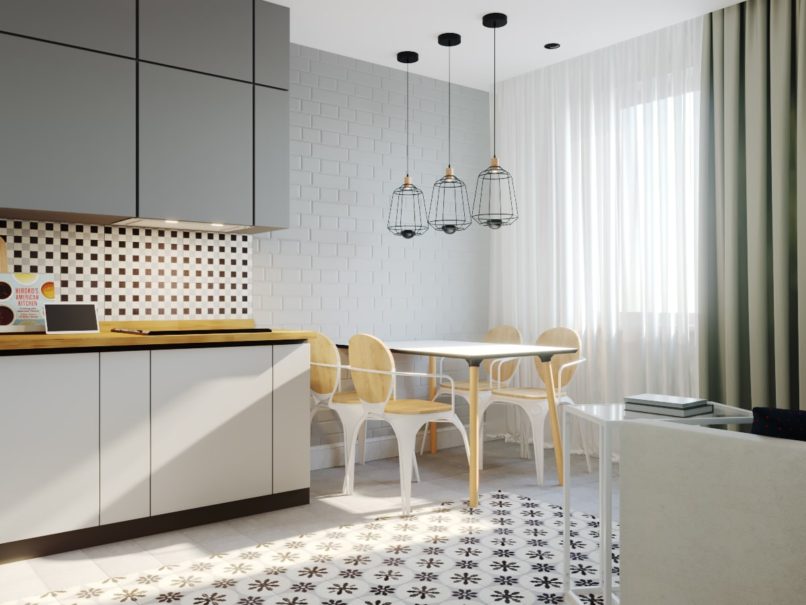 Кухня 15,3 м². Подольск