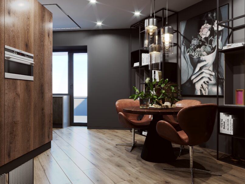 Квартира кухня-гостиная г.Липецк 24 кв.м