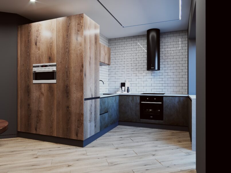 Квартира кухня-гостиная г.Липецк 24 кв.м