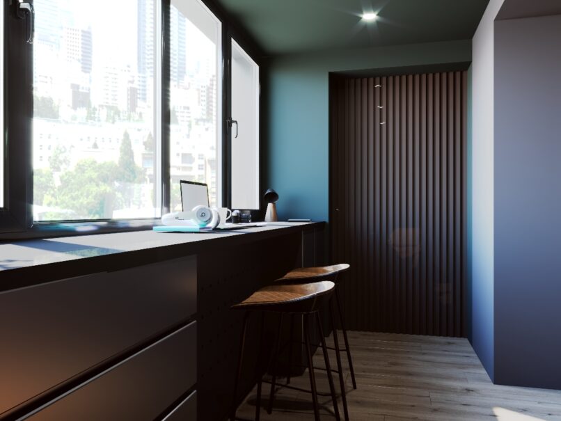 Квартира кухня-гостиная г.Липецк 24 кв.м