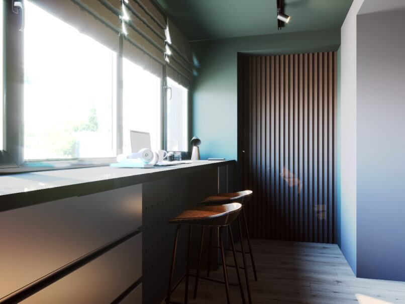 Квартира кухня-гостиная г.Липецк 24 кв.м