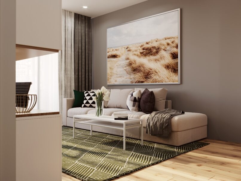 Квартира г.Таллин 42,3 кв.м