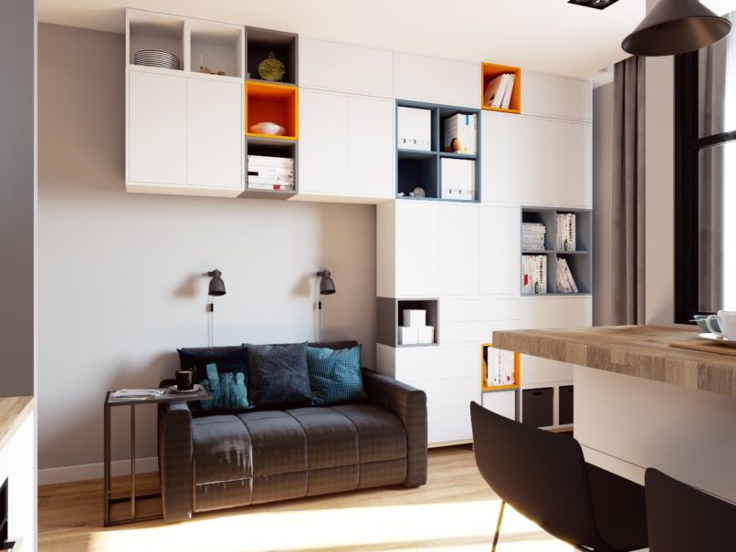 Студия 30,87 м². Москва