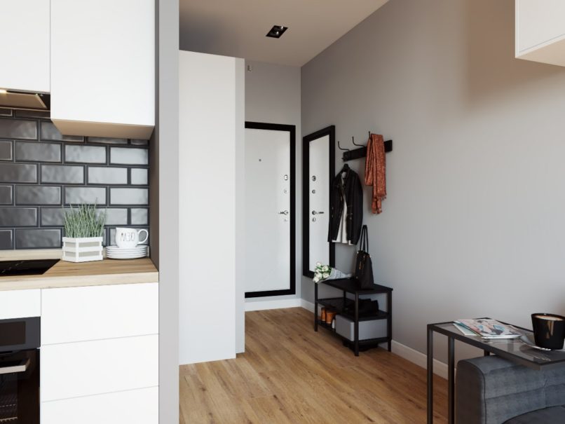 Студия 30,87 м². Москва