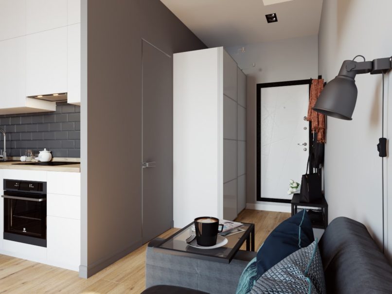 Студия 30,87 м². Москва