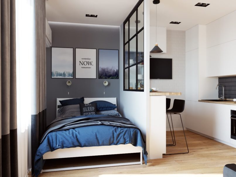 Студия 30,87 м². Москва