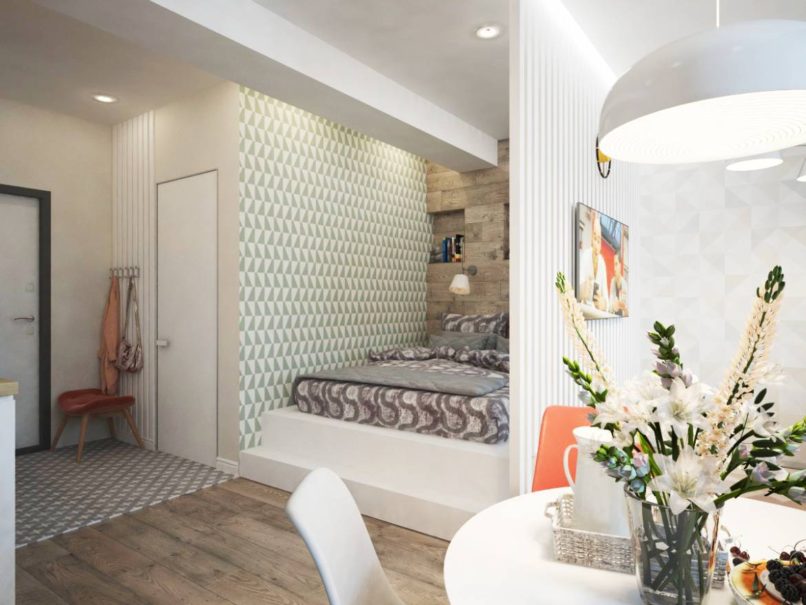 Квартира-студия. Новосибирск